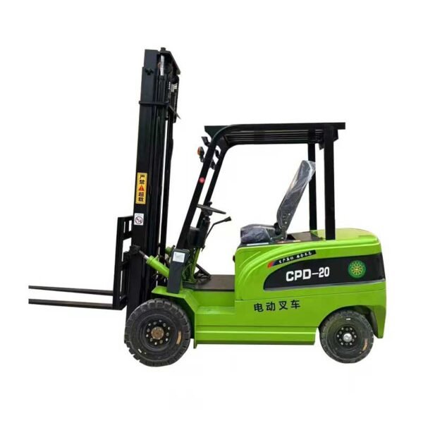 Electric Forklift 1 ton 2 ton Hydraulic Lift Truck Four Wheel Seat