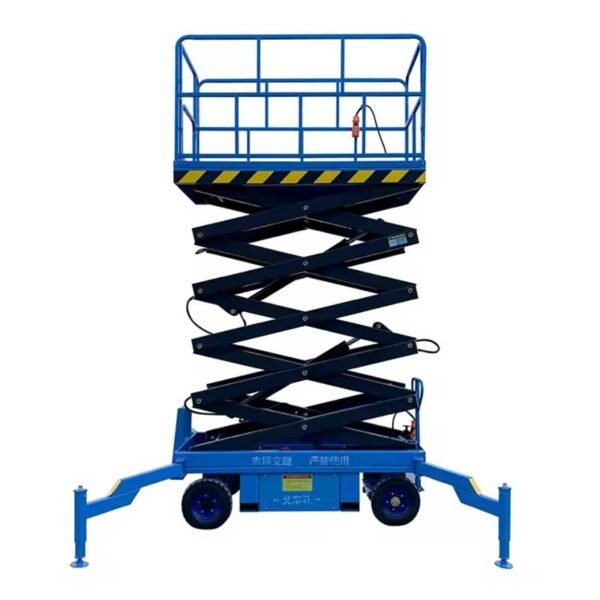 Electric lifting platform hydraulic lifting 6-12 meters movable shear fork