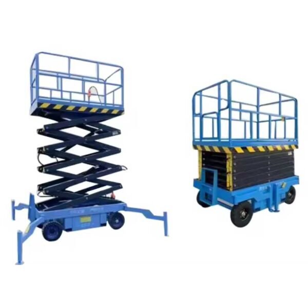 Electric lifting platform hydraulic lifting 6-12 meters movable shear fork - 图片 5