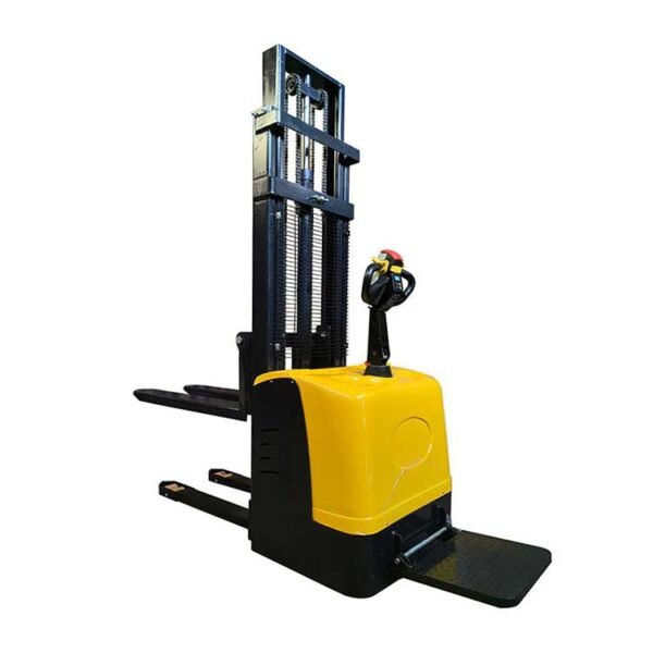 1.5 Ton walking stacker Full electric forklift lift electric stacker - Image 2